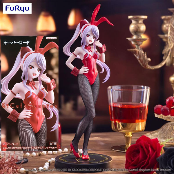 FuRyu Overlord Shalltear Bloodfallen Red Color Bicute Bunnies Figure